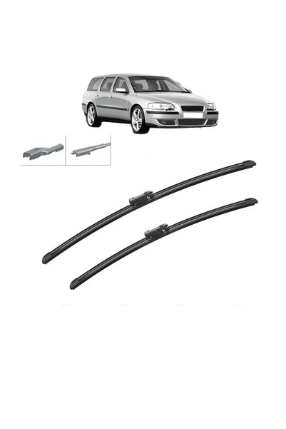 Bosch Set de 2 ștergătoare VOLVO V70 II (285) 1999-2008, pentru parbriz, Aero...