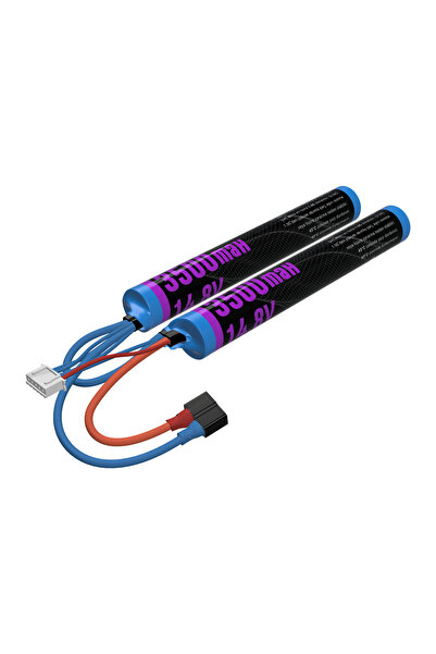 14.8V 3500mAh İki Yaprak Airsoft Lipo Pil