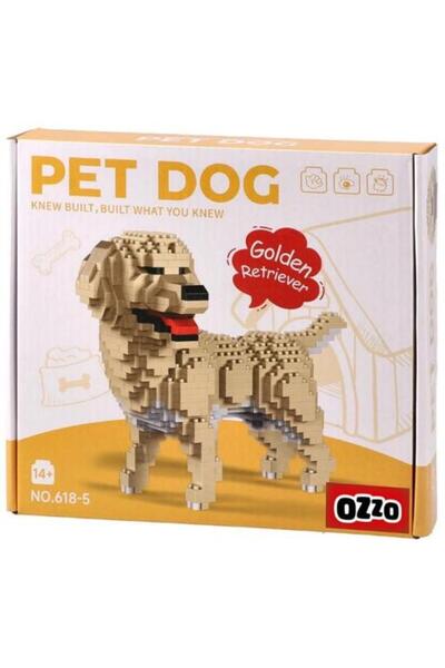 Generic Brand Golden Retriever Construction Set, 72 de piese