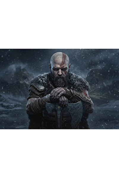 OEM Poster Ryan Hurst As Kratos The Ghost Of Sparta Rises, 61x90 cm, poster3564