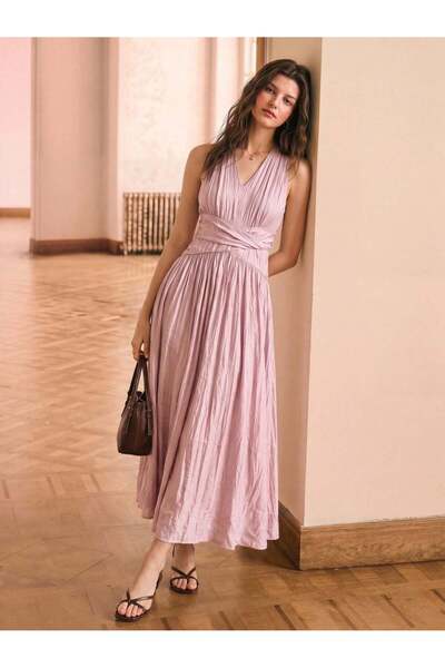 Sheya Maxi dress, pink - XL