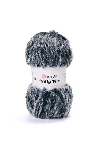 Yarnart Nifty Fur Plush Fur Textured Thick Knitting Yarn 100% Polyester 100 G...