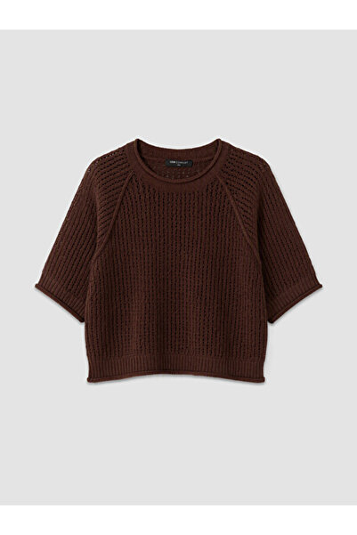 LC Waikiki Zero Roba Collar Openwork Women's Knitwear Sweater from Uzg Store ...