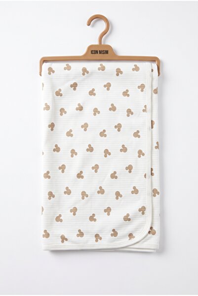 hobbe baby Newborn Baby Blanket, 100% Cotton Combed Double Layer Fabric 75*80cm