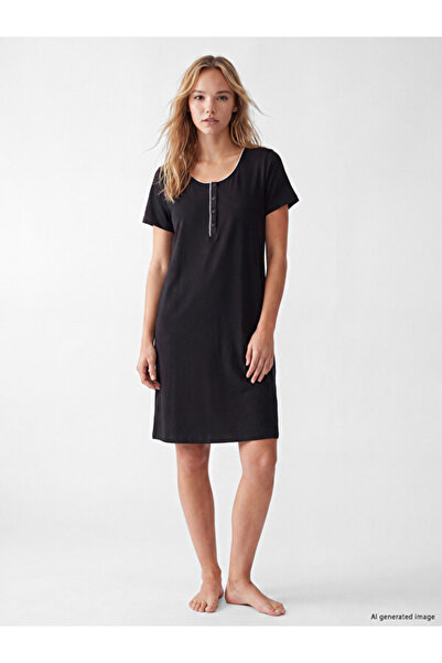 LC Waikiki Quality Pieces from Çelebi Store Zero Roba Yaka Women's Nightgown