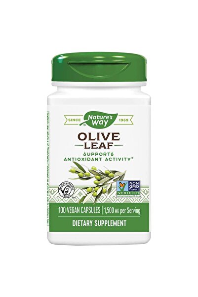 Natures Way Frunză de măslin 500 mg, 100 capsule Supliment alimentar