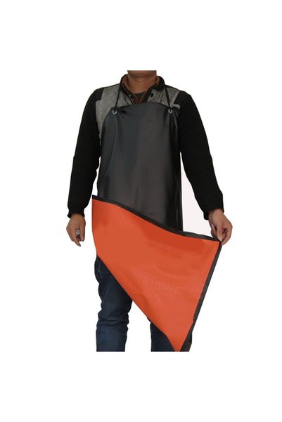 Noonedibs Șorț PVC Extra Lung 80x110cm, Rezistent la Pete și Grăsimi, Ideal p...