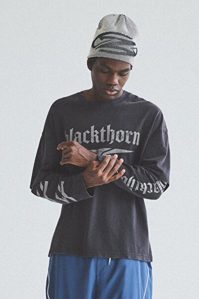 Bershka BLACKTHORN çift kollu tişört