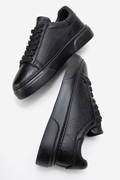 maximoda Hakiki İç Dış Gerçek Deri, Yumuşak İç Taban, Erkek Deri Sneaker Ayak...