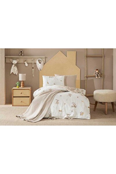 Özdilek Baby Set Baby Monkey Beige