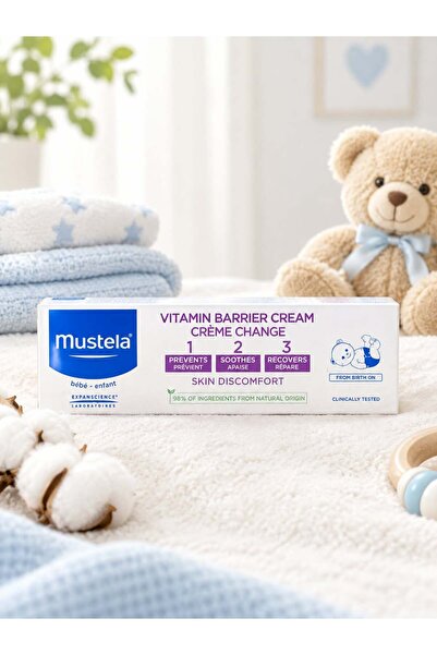 Mustela Diaper Rash Cream: Vitamin Barrier 1.2.3. Diaper Rash Cream 50 ml
