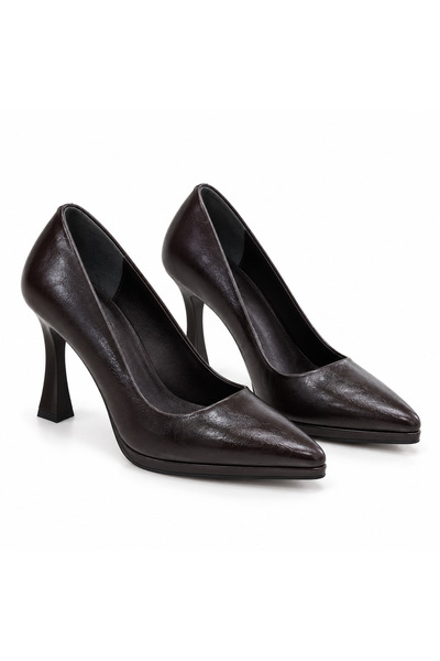 PATRON SHOES Women's Pointed Toe Thin Heeled Classic Evening Dress Shoes with...