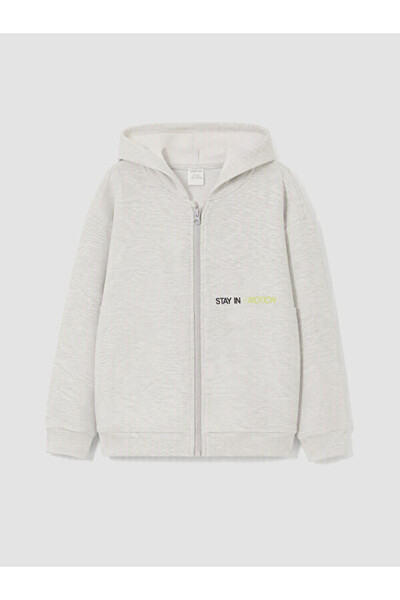 LC Waikiki Timeless Clothing & Timeless Choices Hooded Boys' Soft Touch Zippe...