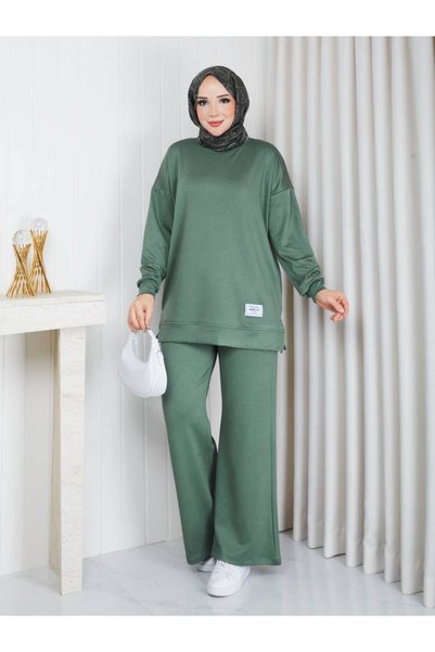 NEW JOURNAL Women's Çağla Front Arma Detailed Oysho Basic Set Asf412