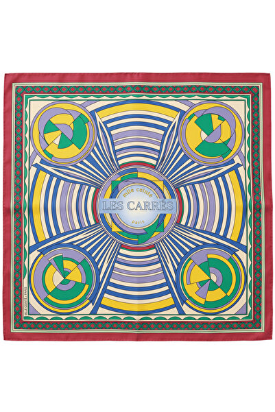 The Optical Symphony %100 İpek Fular 50x50 cm