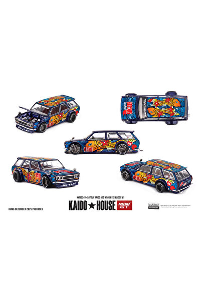 mini gt Datsun KAIDO 510 Wagon Koi Wagon V1