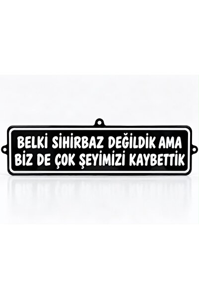 YAZILI TABELA ARAÇ SÜSÜ