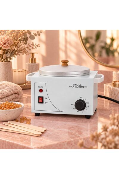 Generic Single Wax Warmer 500ML, 100W Electric Hair Removal Pot Adjustable 40...