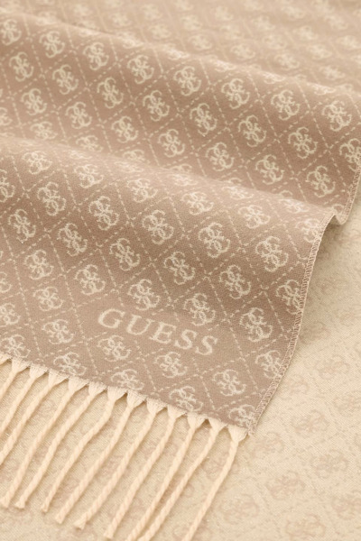 Guess 4G Logo 60 x 190 cm șal AW5663VIS03 șal pentru femei AW5663 VIS03 TMU