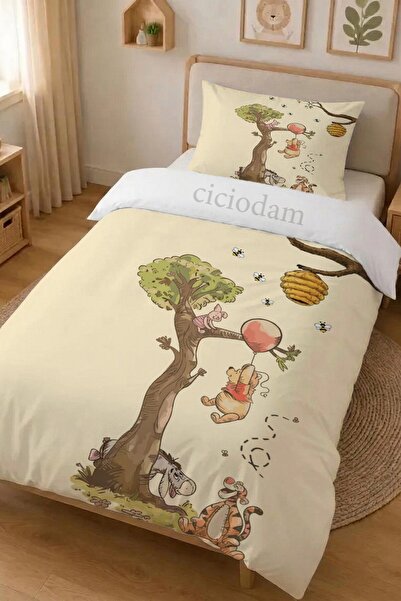 CİCİ ODAM Winnie The Pooh Nevresim Takımı 4273