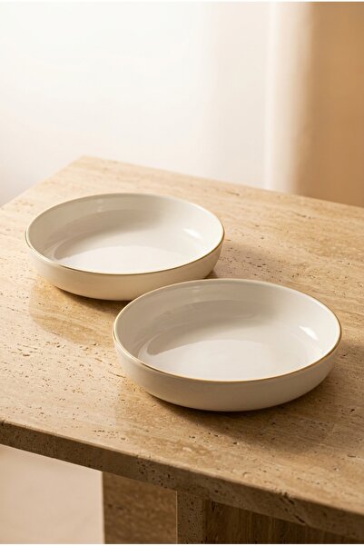 Tulu Porselen Modern 2 Parça 20 cm Bowl Kase
