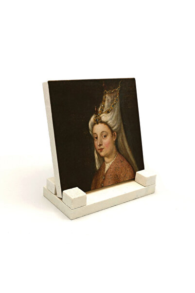 Sadrazam Hürrem Sultan Printed Natural Stone Tabletop 10X10 Krt-94