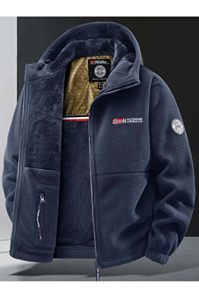 Norway Outdoor Çift Katlı İçi Kürklü Kaban Hoddie