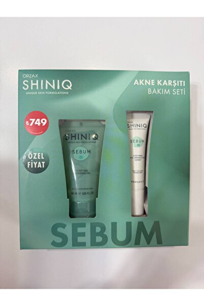 SHINIQ Sb Mat Tem Jel 40 ml +Yogun Cream 15 ml