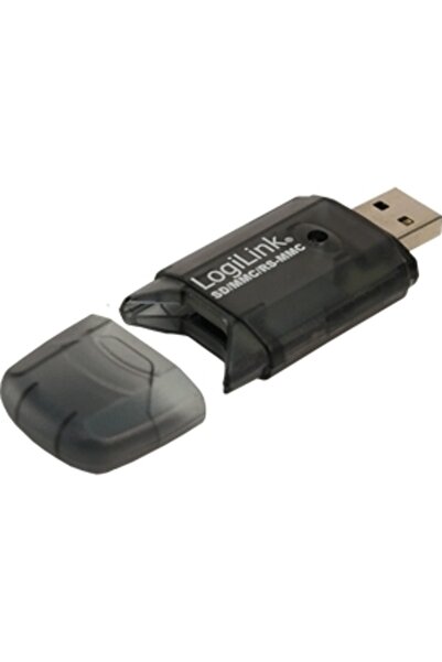 LogiLink Cititor de carduri extern, interfață USB 2.0, citire/scriere: SD, MM...