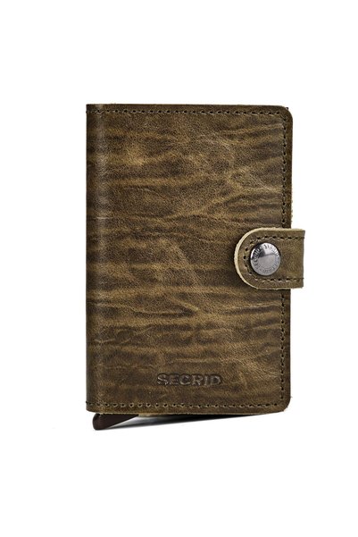Secrid Miniwallet Kreditkartenetui RFID Schutz Leder 6.5 cm