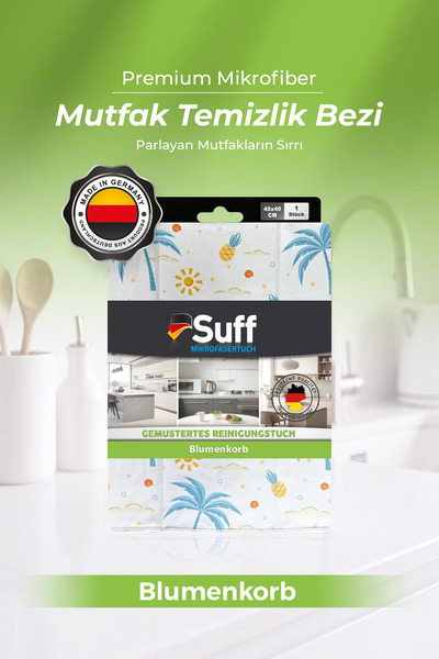 Suff Blumenkorb Microfiber Fast Water Absorbing Decorative Tea Corner Cloth 4...