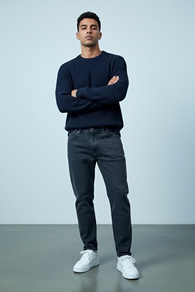 oraystore Erkek Comfort Fit Yıkamalı Denim Jeans Pantolon