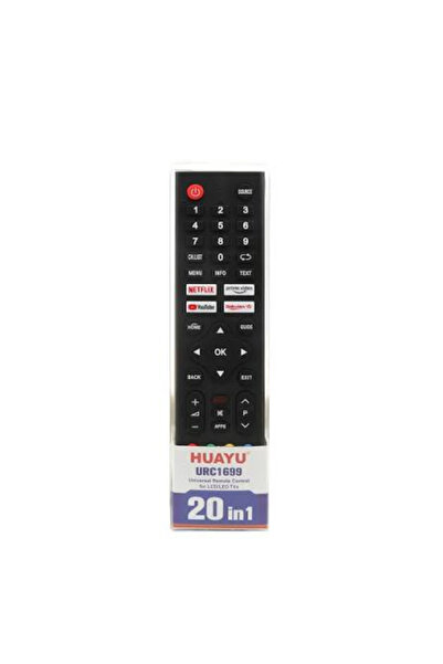 HUAYU Telecomandă universală TV Pilot 20 în 1 Urc1699 Smart Netflix, YouTube ...