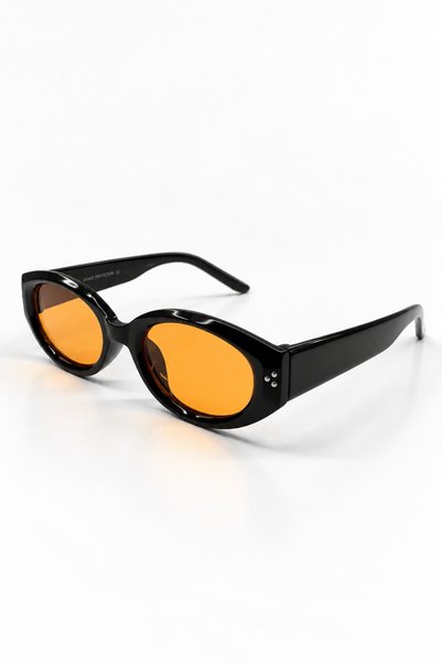 Goldmine Women's Vibe 95 Sunglasses Uv400 Black Orange