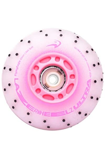 Flying Eagle Fe Lazer Ultra Spr Pink 72mm Kıvılcımlı Işıklı Paten Tekerleği 4...