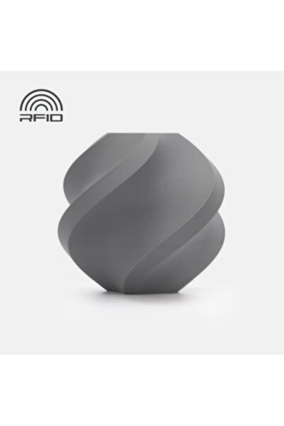 Bambu Lab Filament 3D PLA Mat Gri Închis 1.75 mm 1 kg - reumplere