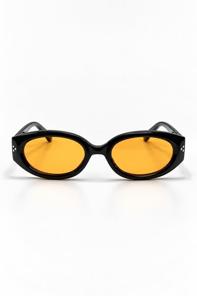 Goldmine Women's Vibe 95 Sunglasses Uv400 Black Orange