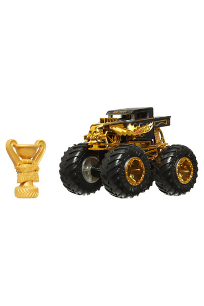HOT WHEELS Играчка чудовищен камион Monster Trucks Bigfoot Trophy Champions 1...