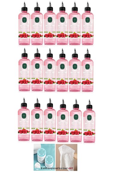 Eyüp Sabri Tuncer 500 ml Raspberry Super Hair Tonic 16 Pieces, 30X60 cm Size ...