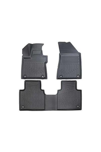 DELUXETUNING Set covorase auto cauciuc MG HS 2025->, forma tavita 3D