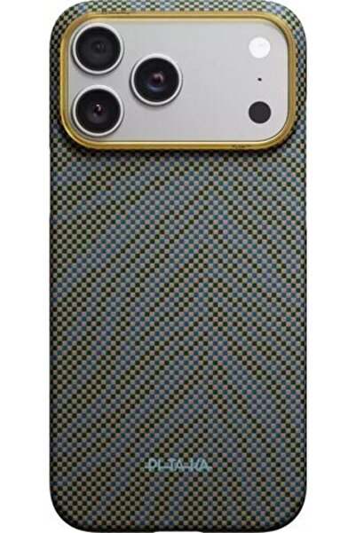 PITAKA Husă pentru iPhone 17 Pro, Breath of Veins, Edge Case, Verde Dive