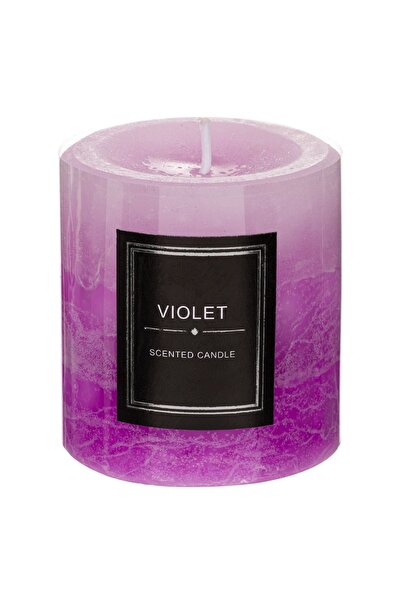 OEM Lumanare Parfumata Mov Lila Violeta Ø7x7.5cm - Lumanari Coloana Mov-Lila,...