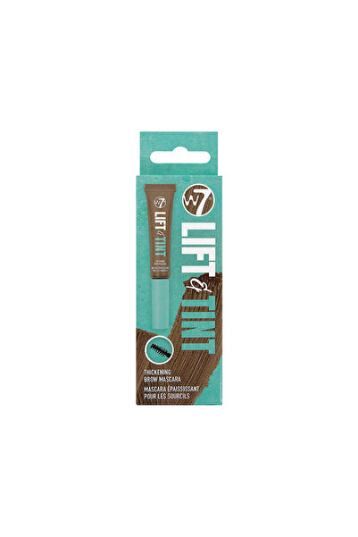 w7 Lift & Tint Μάσκαρα Φρυδιών για Όγκο Καστανόξανθο 7ml