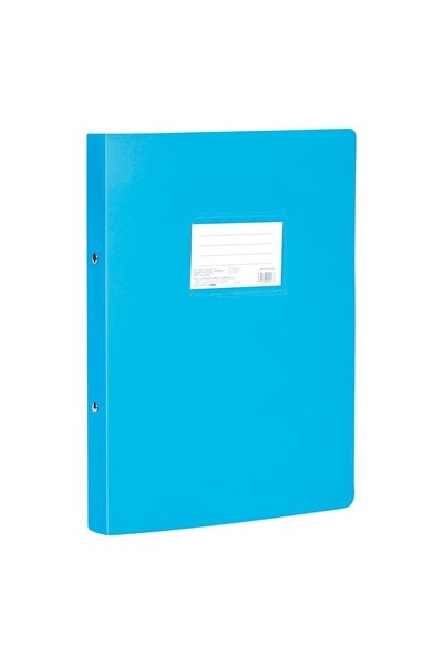 OEM Biblioraft Bleu 31x23cm cu 2 Inele (40+ File) - Bibliorafturi Monocolore,...