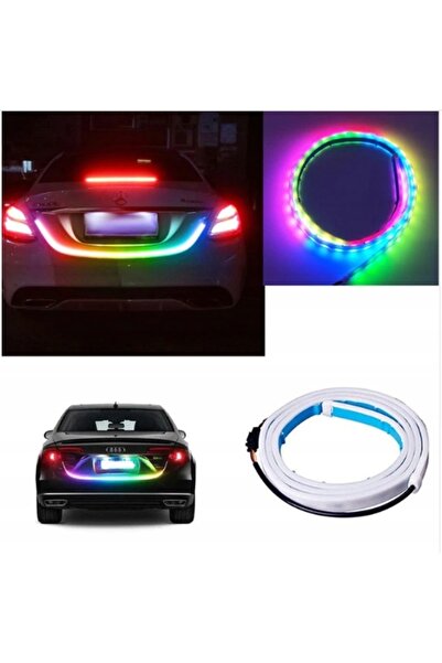 BDS Bandă LED RGB DRL pentru portbagaj, cu semnalizare secvențială și a treia...