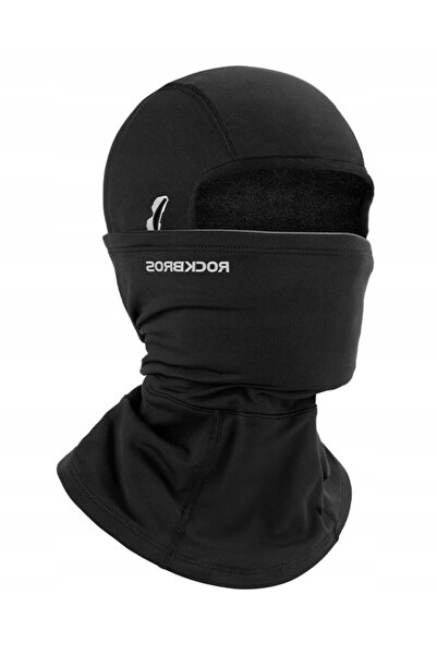 ROCKBROS Glugă cu guler termoactivă, cu orificiu pentru ochelari, QB/T