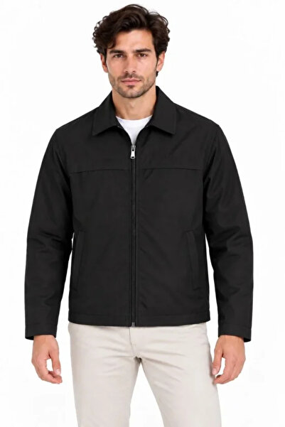viyamen Men's Water Repellent Windproof Lined Full Zipper 4 Season Regular Fi...