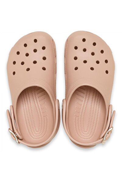 Crocs 213543 Classic Metallic Buckle Clog Pembe Unisex Terlik