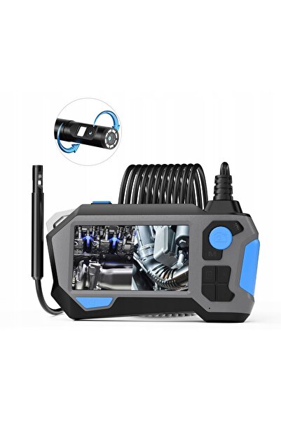 NO BRAND P120 4.5" Endoscop cu două camere rotative, 2x FULL HD, cameră de in...