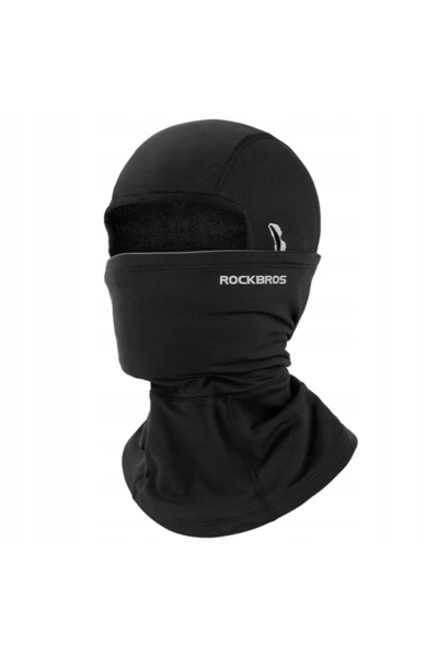 ROCKBROS Glugă cu guler termoactivă, cu orificiu pentru ochelari, QB/T